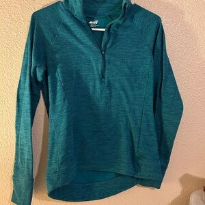 Avia Women's Teal Half-Zip Sweatshirt